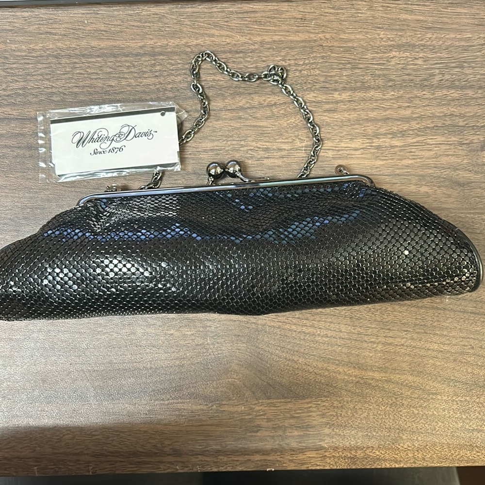 Whiting & Davis Mesh Hand Bag